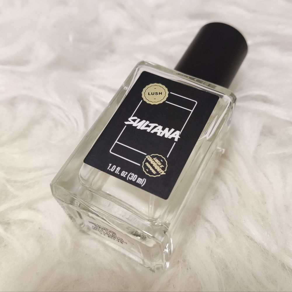 Lush x community sultana perfume